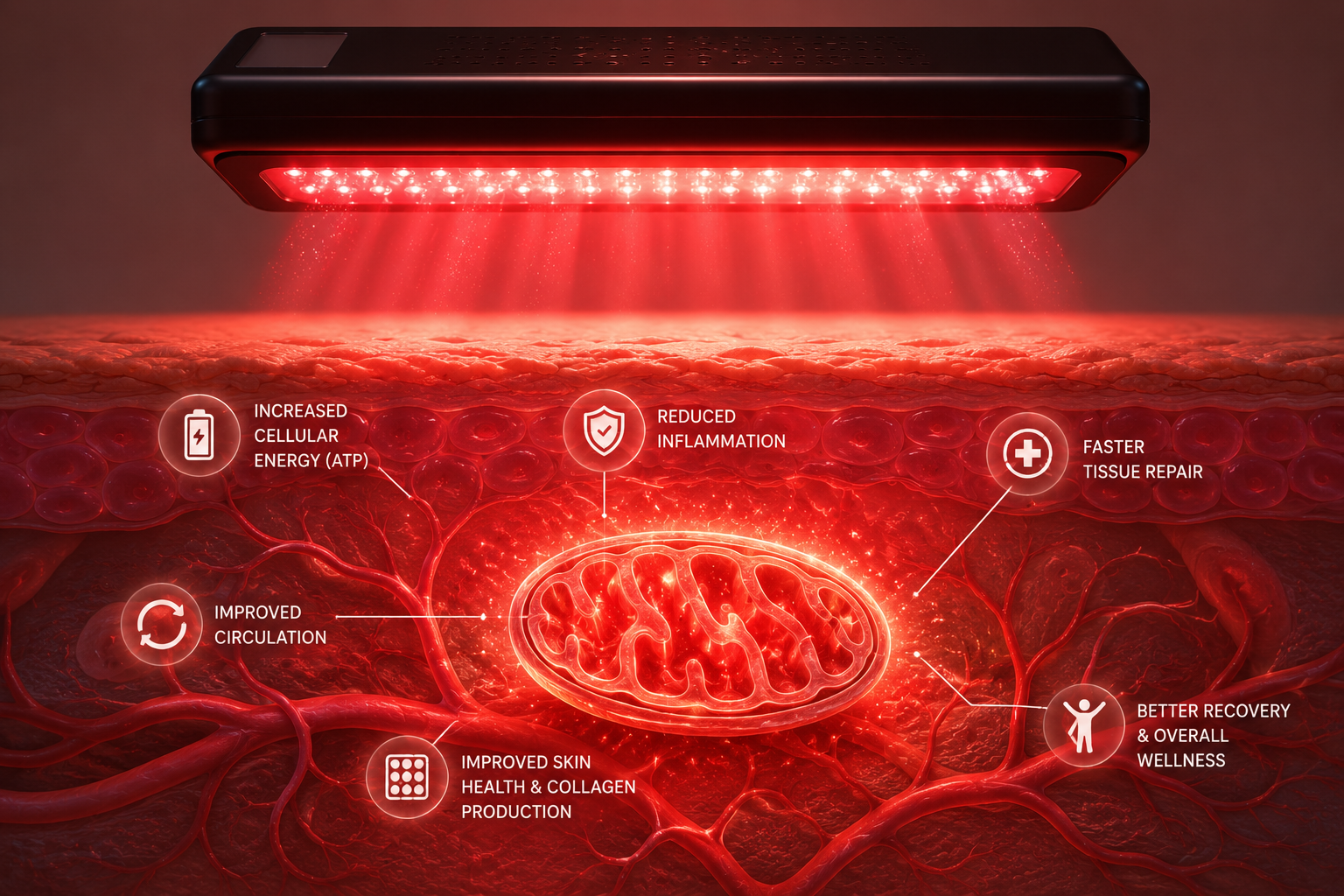 Red light therapy at the cellular level